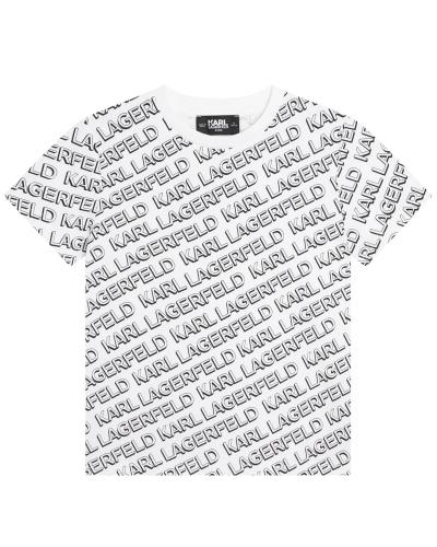 Παιδική Κοντομάνικη Μπλούζα Karl Lagerfeld - 5395 J