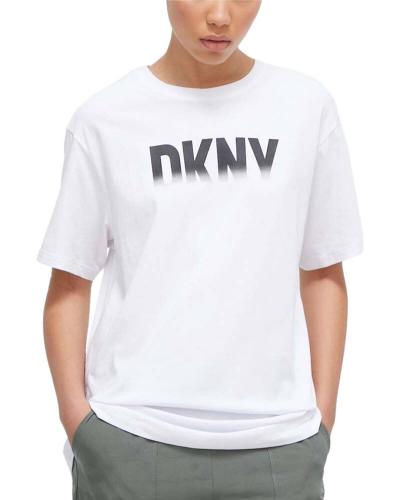 Γυναικεία Κοντομάνικη Μπλούζα DKNY - Logo DP3T9626 0091