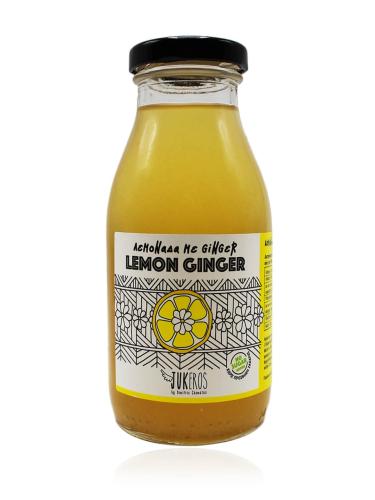 Χειροποίητη λεμονάδα με τζίντζερ, χωρίς ζάχαρη & γλουτένη, «Lemon Ginger» 