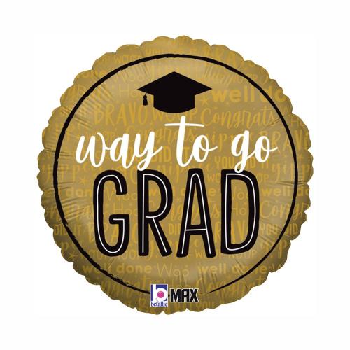 Mπαλόνι Αποφοίτησης Way To Go Grad