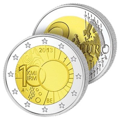 2 Ευρώ, Βέλγιο, Μετεωρολογικό Ινστιτούτο, 2013