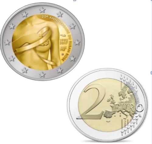2 Ευρώ, Γαλλία, Μάχη κατά του Καρκίνου του Μαστού, 2017