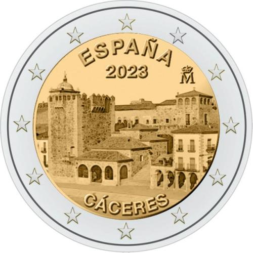2 ευρώ Καθερες Ισπανία, 2023