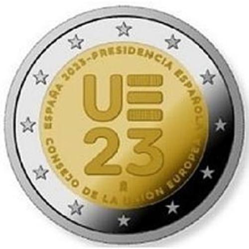 2 ευρώ Προεδρία Ισπανία, 2023