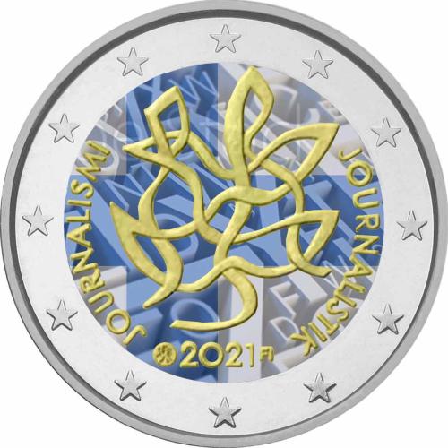 2 Ευρω Εγχρωμο Δημοσιογραφία Ελευθερια του Τυπου Φινλανδια 2021