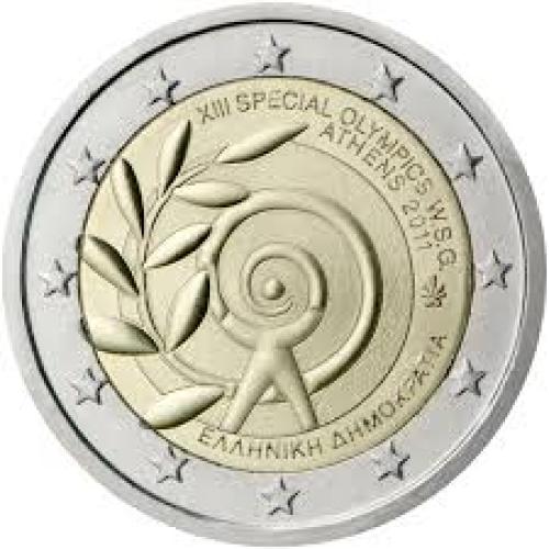 2 Ευρώ, Ελλάδα, Special Olympics, 2011