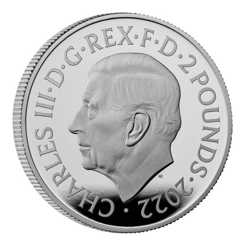 2 λίρες Μπριτανια Μεγάλη Βρετανία 2023 -Καρολος Γ΄