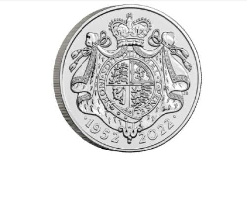 2022, Ηνωμένο Βασίλειο- Πλατινένιο Ιωβηλαίο £5 BU