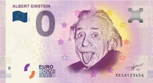 ΑΛΜΠΕΡΤ ΑΙΝΣΤΑΙΝ, Αναμνηστικό Ευρω Χαρτονομισμα,0 Ευρώ