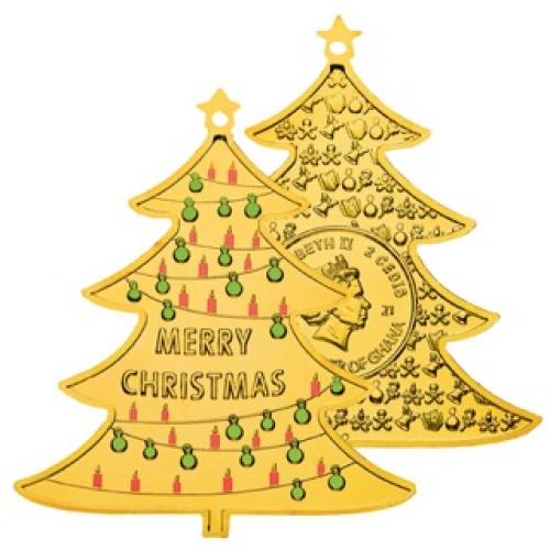 χρυσό νόμισμα Χριστουγεννιάτικο Δέντρο