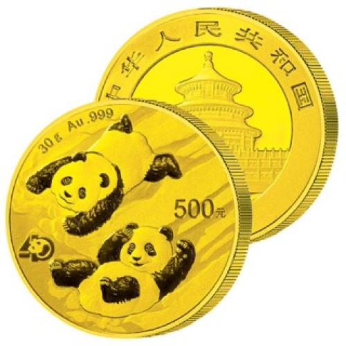 Χρυσό Panda 500 Yuan 2022