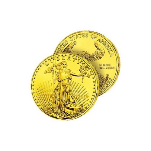 Χρυσός αετός , 50$, Η.Π.Α., 22K, 33 γρ, 2018