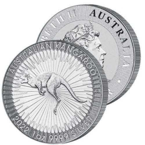 Δολάριο Καγκουρό 2022 1οζ Ασημι 999 Αυστραλια