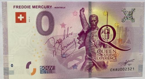 Freddie Mercury 0 EURO Χαρτονομίσματα