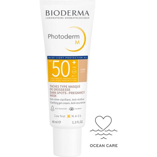Bioderma Photoderm-Μ Spf50+ Tinted Anti-Recurrence Face Gel-Cream Ματ Κρέμα Προσώπου Υψηλής Αντηλιακής Προστασίας με Χρώμα 40ml – Light
