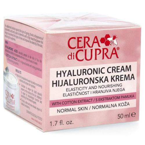 Cera di Cupra Hyaluronic Cream Normal Skin Κρέμα με Υαλουρονικό Οξύ για Ενυδάτωση, Προστασία και Θρέψη 50ml
