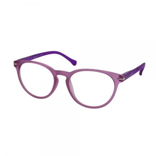 Eyelead Γυαλιά Διαβάσματος Unisex Χρώμα Ροζ - Μωβ, με Κοκκάλινο Σκελετό E163 - 3,50