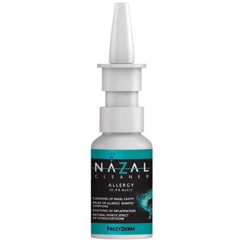 Frezyderm Nazal Cleaner Allergy Spray, Ανακουφίζει από τα Συμπτώματα Αλλεργικής Ρινίτιδας & Καταπραΰνει την Φλεγμονή 30ml