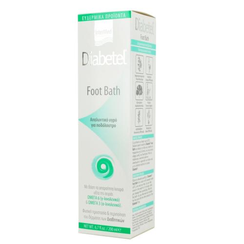 Intermed Diabetel Soothing Liquid Foot Bath Απαλυντικό Υγρό για Ποδόλουτρο Κατάλληλη για Διαβητικούς 200ml