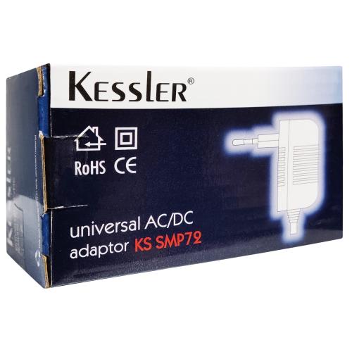 Kessler Universal AC/DC Adaptor KS SMP72 Μετασχηματιστής Ρεύματος για Πιεσόμετρο 1 Τεμάχιο