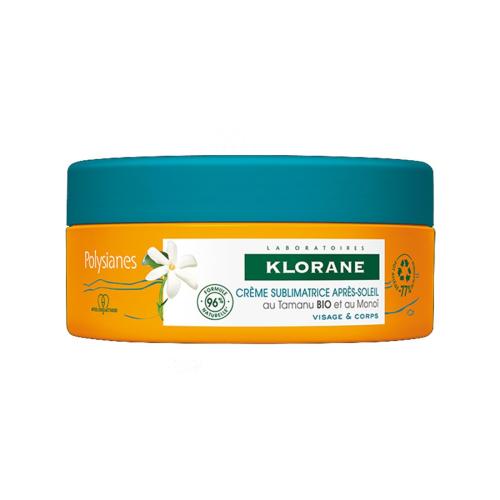 Klorane Sun Polysianes Cream Sumblime After Sun with Monoi & Tamaru Επανορθωτική Κρέμα για Μετά την Έκθεση στον Ήλιο 200ml