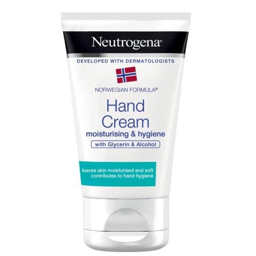 Neutrogena Moisturising & Hygiene Hand Cream Κρέμα Χεριών για Ενυδάτωση & Προστασία με Γλυκερίνη και Αλκοόλ 50ml
