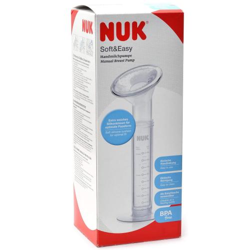NUK Soft & Easy Χειροκίνητο Θήλαστρο Στήθους Σύριγγα