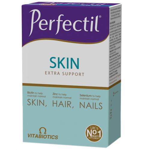 Vitabiotics Perfectil Plus Skin Συμπλήρωμα Διατροφής Θρεπτικές Κάψουλες για το Δέρμα & Αντιοξειδωτική Προστασία 56Caps