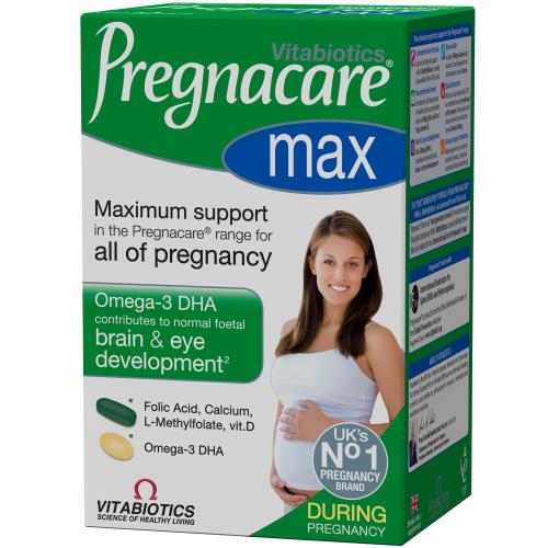 Vitabiotics Pregnacare Max Μέγιστη Διατροφική Υποστήριξη των Γυναικών Κατά την Περίοδο της Εγκυμοσύνης 56tabs/28caps