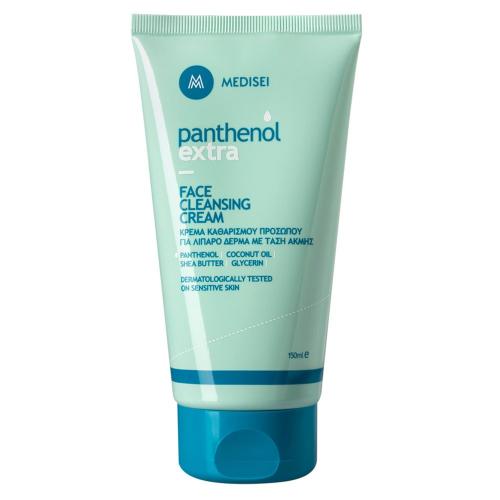 Medisei Panthenol Extra Face Cleansing Cream Κρέμα Καθαρισμού Προσώπου για Λιπαρό Δέρμα με Τάση Ακμής 150ml