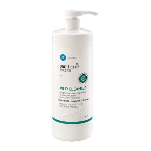 Medisei Panthenol Extra Mild Cleanser Απαλό Καθαριστικό για Πρόσωπο, Σώμα & Ευαίσθητη Περιοχή 1L