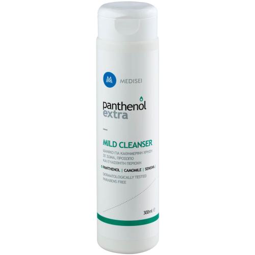 Medisei Panthenol Extra Mild Cleanser Απαλό Καθαριστικό για Πρόσωπο, Σώμα & Ευαίσθητη Περιοχή 300ml