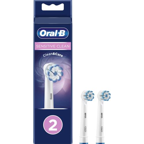 Oral-B Sensitive Clean Ανταλλακτικές Κεφαλές 2 Τεμάχια
