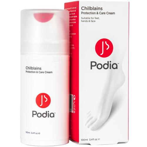 Podia Chilblains Protection & Care Cream Κρέμα Προστασίας & Ανακούφισης από Χιονίστρες για Πόδια, Χέρια, & Πρόσωπο 100ml