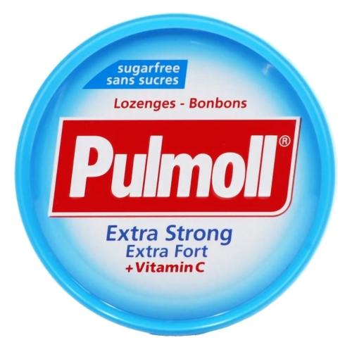 Pulmoll Candies with Extra Strong Fort Καραμέλες με Πολύ Δυνατή Γεύση 45gr