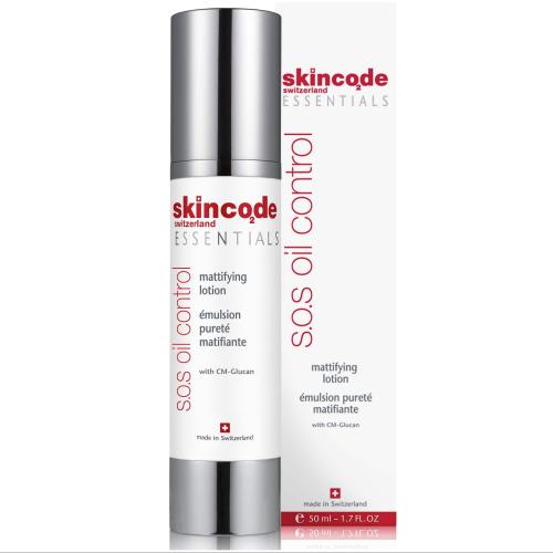 Skincode - Essentials S.O.S.Oil Control Mattifying Lotion Εξισορρόπηση Λιπαρότητας Ματ Όψη 50ml