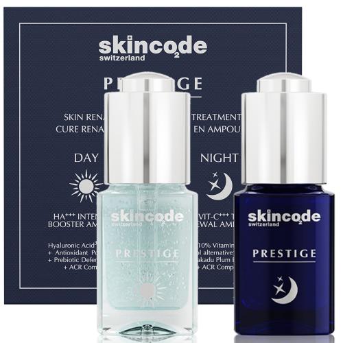 Skincode Prestige Skin Rennaisance Ampoule Treatment Ultra Συμπυκνωμένη Θεραπεία Αντιγήρανσης με 7 Ισχυρά Συστατικά 2x15ml