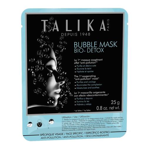 Talika Bubble Mask Bio-Detox Μάσκα Προσώπου Οξυγόνωσης Κατά των Περιβαλλοντικών Ρύπων 25gr