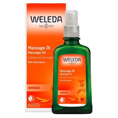 Weleda Arnica Massage Oil Θερμαντικό Λάδι για Μασάζ με Εκχύλισμα Άρνικας 100ml