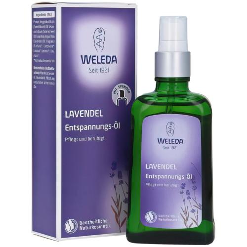 Weleda Lavender Relaxing Body Oil Χαλαρωτικό Λάδι Λεβάντας για Κανονικό Έως Ξηρό Δέρμα 100ml