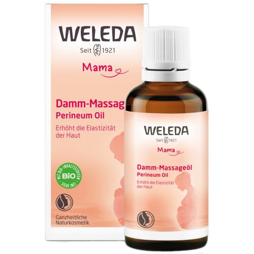 Weleda Mama Perineum Massage Oil Φυσικό Λάδι Μασάζ για το Περίνεο Κατάλληλο για Προετοιμασία του Τοκετού 50ml