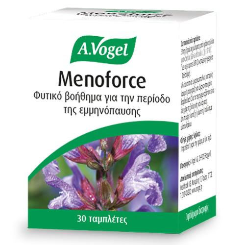 A.Vogel Menoforce Φυτικό Συμπλήρωμα Διατροφής για την Ανακούφιση Συμπτωμάτων της Εμμηνόπαυσης & Έντονων Ορμονικών Μεταβολών 30tabs