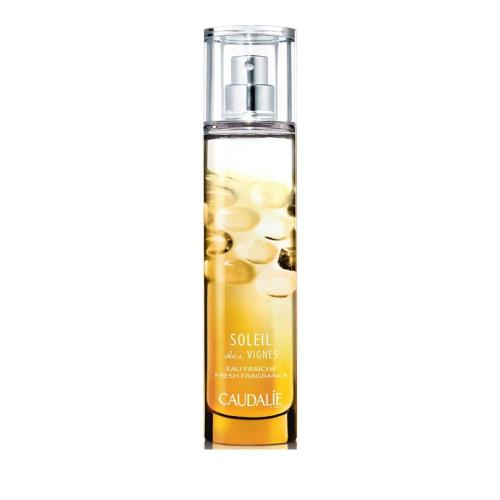 Caudalie Soleil des Vignes Fresh Fragrance 50ml,Γυναικείο Δροσιστικό Άρωμα με Νοτες Βανίλιας, Πορτοκαλιού, Καρύδας & Γιασεμιού
