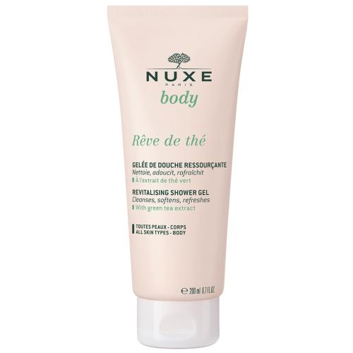 Nuxe Body Reve de The Revitalising Shower Gel Αναζωογονητικό Αφρόλουτρο Σώματος με Εκχύλισμα Πράσινου Τσαγιού 200ml