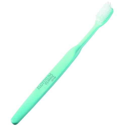 Elgydium Clinic 25/100 Semi-Hard Toothbrush Χειροκίνητη Οδοντόβουρτσα Μέτρια προς Σκληρή 1 Τεμάχιο - Πράσινο