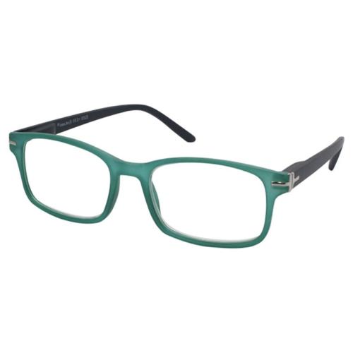 Eyelead Γυαλιά Διαβάσματος Unisex Χρώμα Μαύρο - Πράσινο, με Κοκκάλινο Σκελετό E203 - 2.25