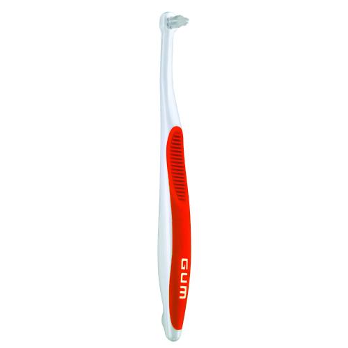 Gum End-Tuft Tapered Trim Χειροκίνητη Οδοντόβουρτσα με Μικρή Κεφαλή 1 Τεμάχιο, Κωδ 308 - Κόκκινο