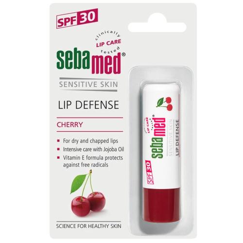 Sebamed Lip Defense Stick Spf30 Φροντίδα για Ξηρά & Σκασμένα Χείλη με Υψηλή Αντηλιακή Προστασία 4.8g - Cherry