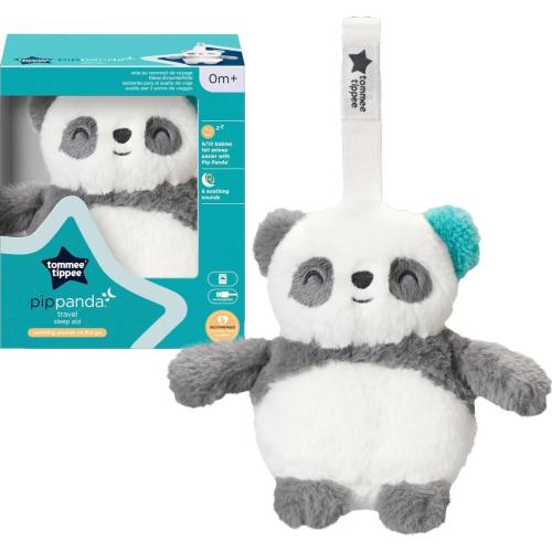 Tommee Tippee Travel Sleep Aid Pip Panda 0m+, Βοήθημα Ύπνου με Ήχους & Ενσωματωμένο Νυχτερινό Φως 1 Τεμάχιο