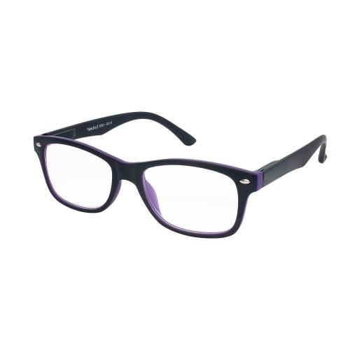 Eyelead Γυαλιά Διαβάσματος Unisex Μωβ - Μαύρο Κοκκάλινο E193 - 2,00